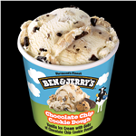 500ml Choc Choc Chip Ban And Jerrys Ice Cream