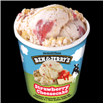 500ml Strawberry Cheesecake Ban And Jerrys Ice Cream