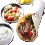 Chicken shish Wrap