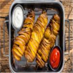 Potato Twisters+ Dip