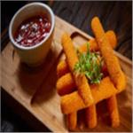 Breaded Mozzarella Sticks (6 pcs)