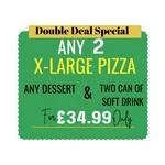 Double Deal Special 15" Pizza