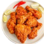 Hot Chicken Wings 6pcs 