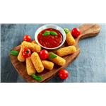 Breaded Mozzarella Sticks (6 pcs)
